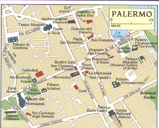 map Palermo